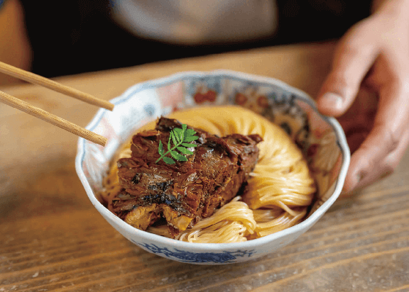 焼鯖と焼鯖そうめん