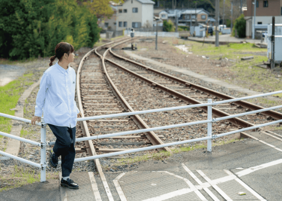 旧敦賀港駅線路